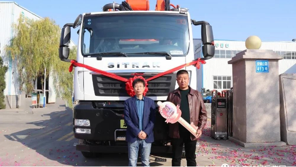 再下一“城”！科尼樂67米泵車刷新膠州市場新標桿！