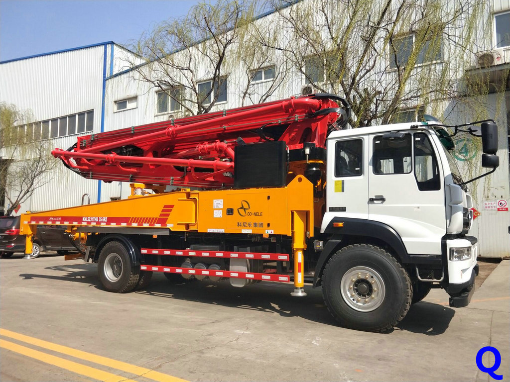 小型混凝土泵車，混凝土泵車、天泵、小型泵車