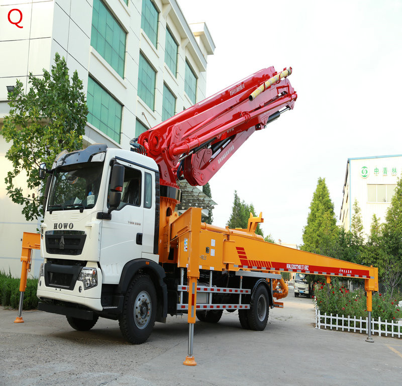 小型混凝土泵車，天泵